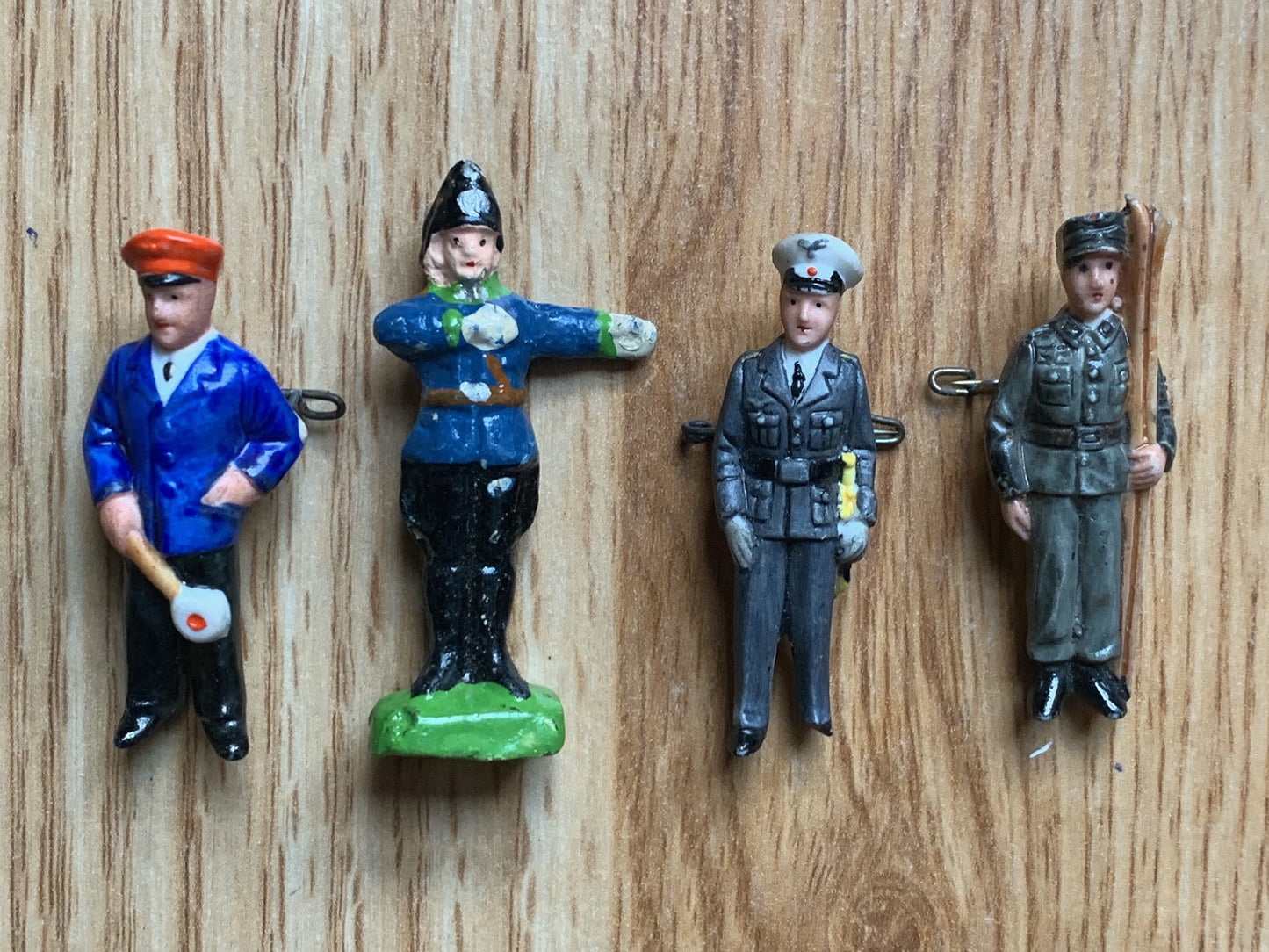 20 porcelain WHW figurines  - civilian and military