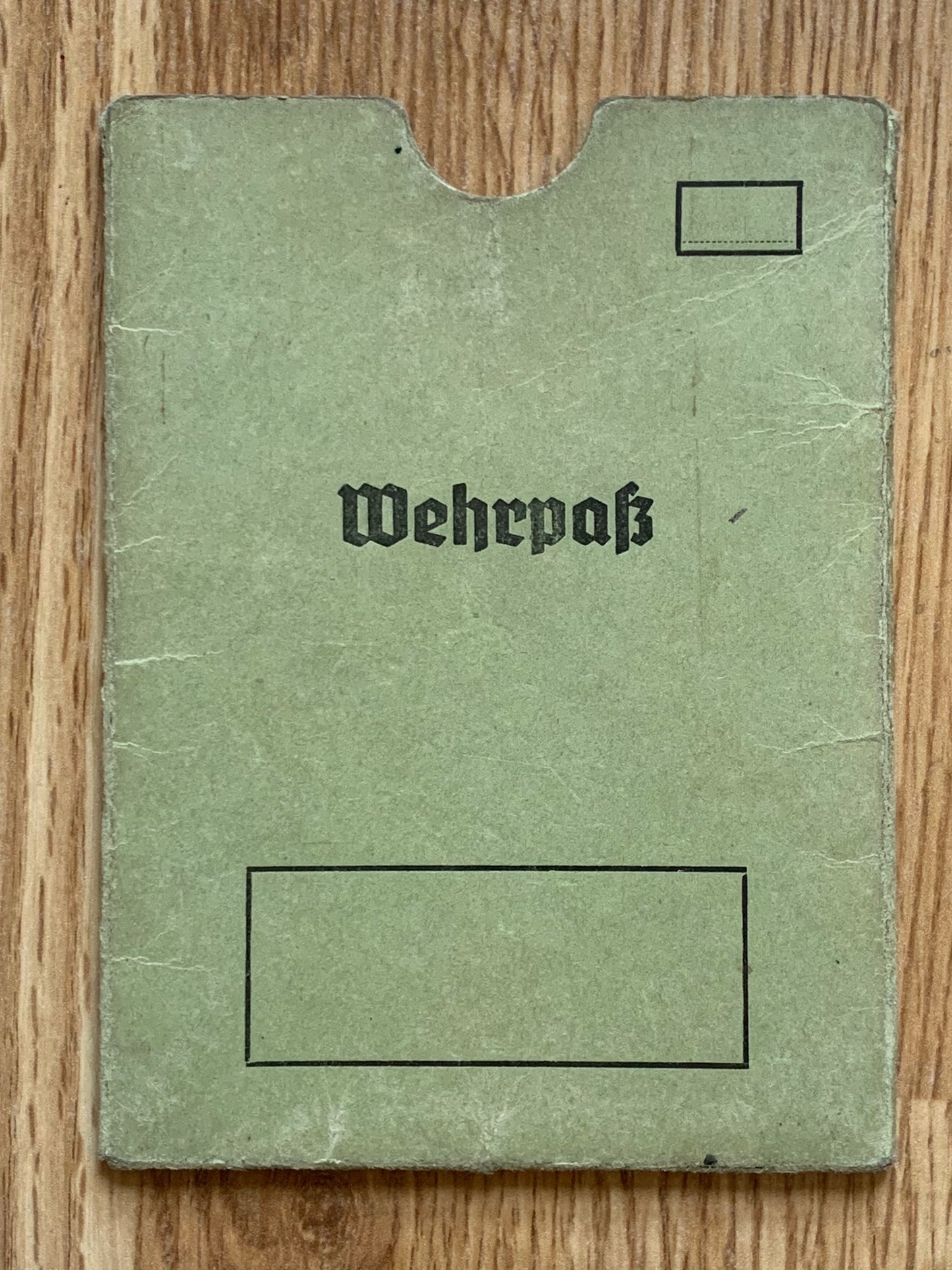 Wehrpass - WW1 veteran, engineers / construction battalion