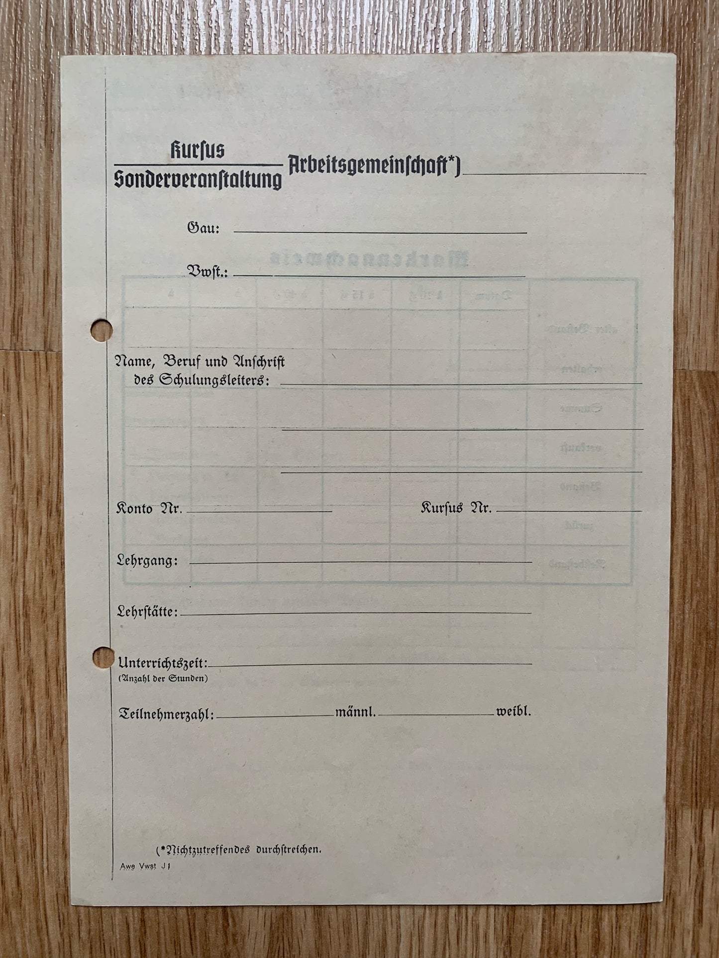 3 DAF order forms