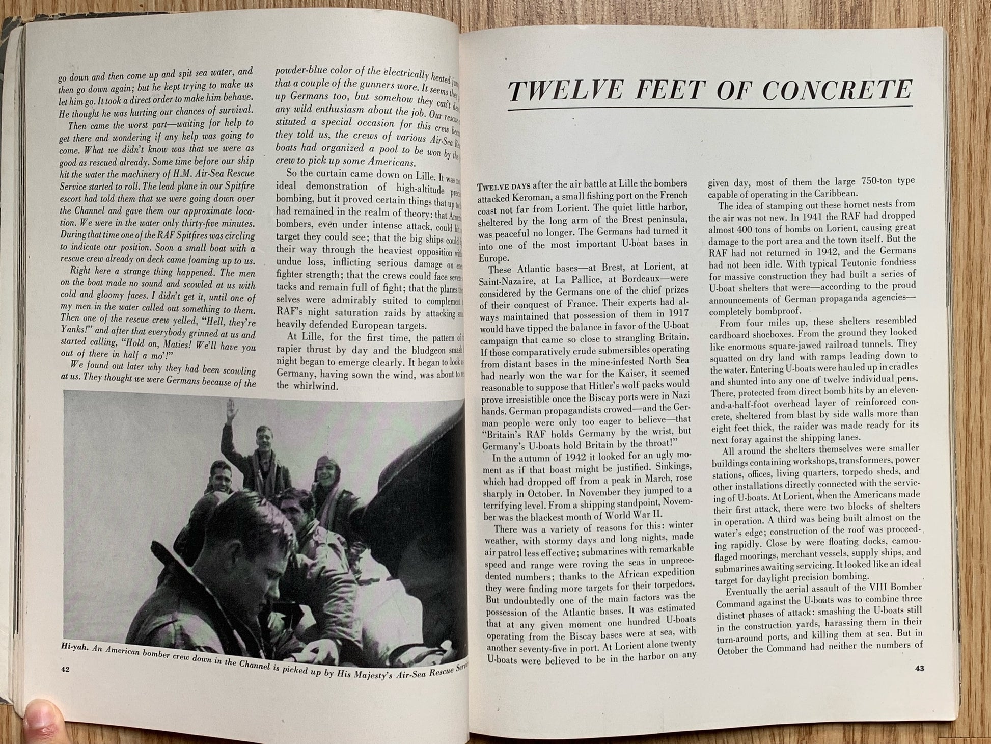 Target Germany 1943 US Air Force book ABmilitaria