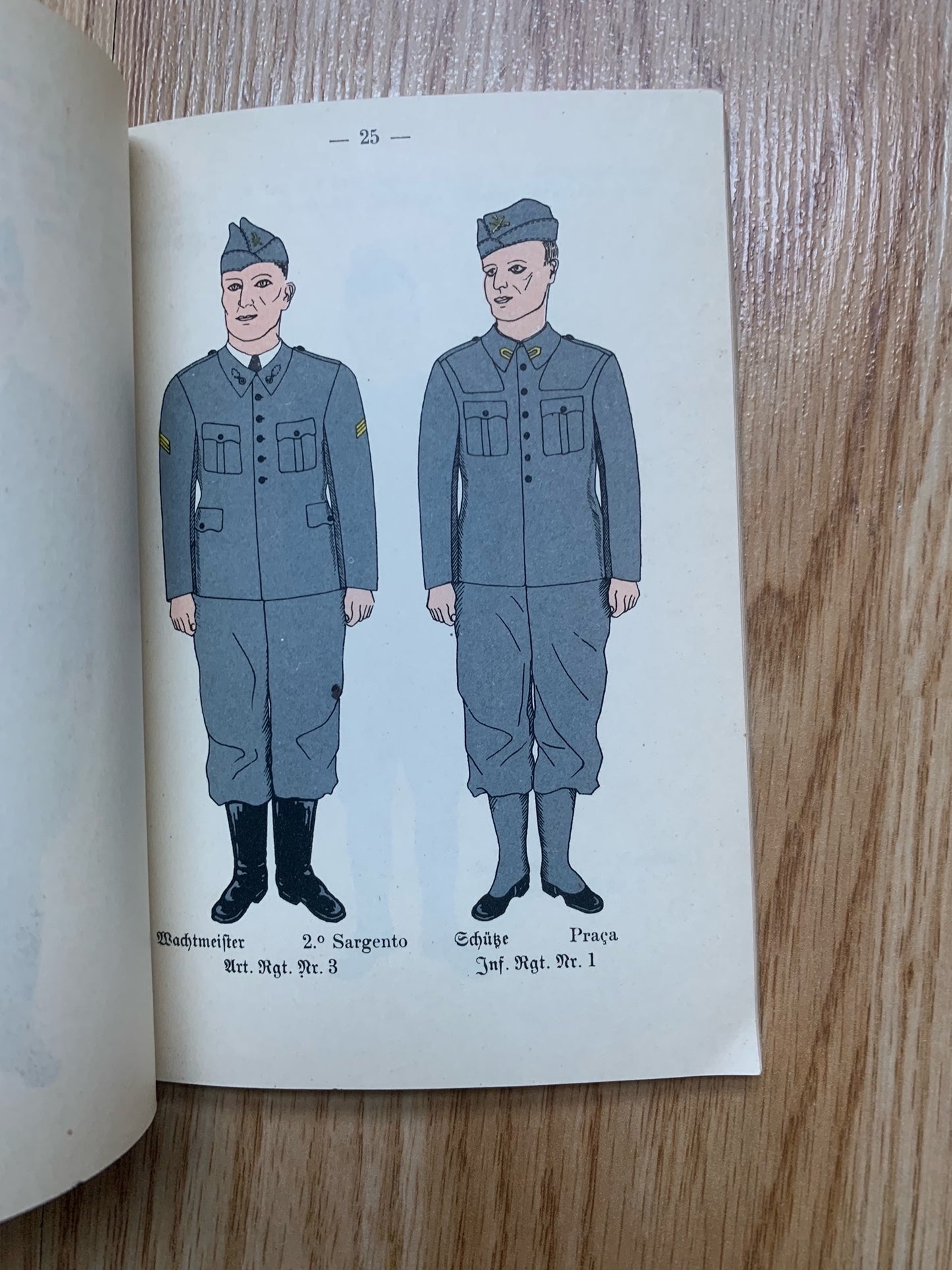 WW2 German Army reference book - Portuguese military 1941