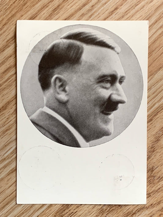 Hitler postcard - Munich Agreement and Nuremberg rally 1938 stamp