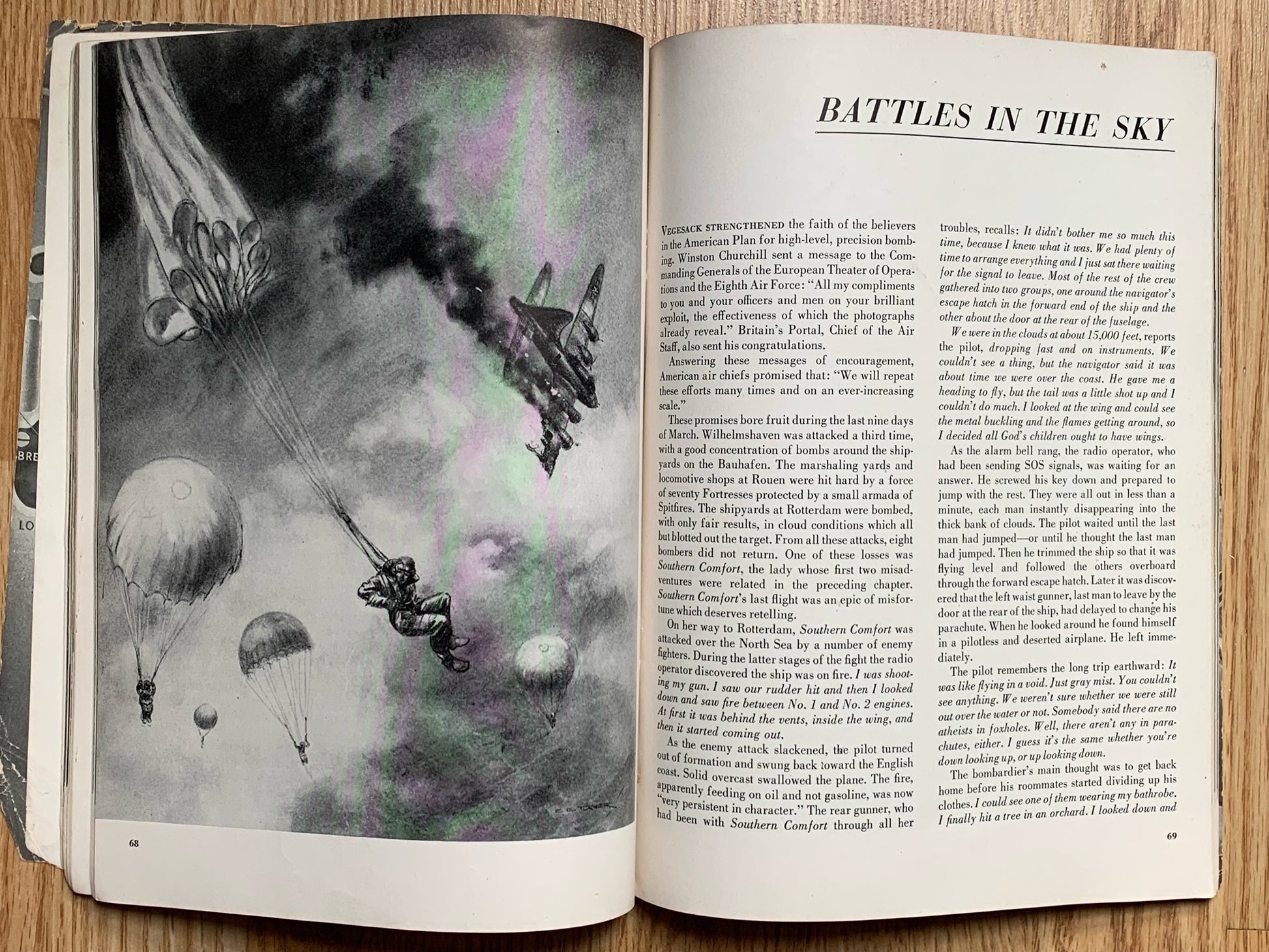 Target Germany 1943 US Air Force book ABmilitaria