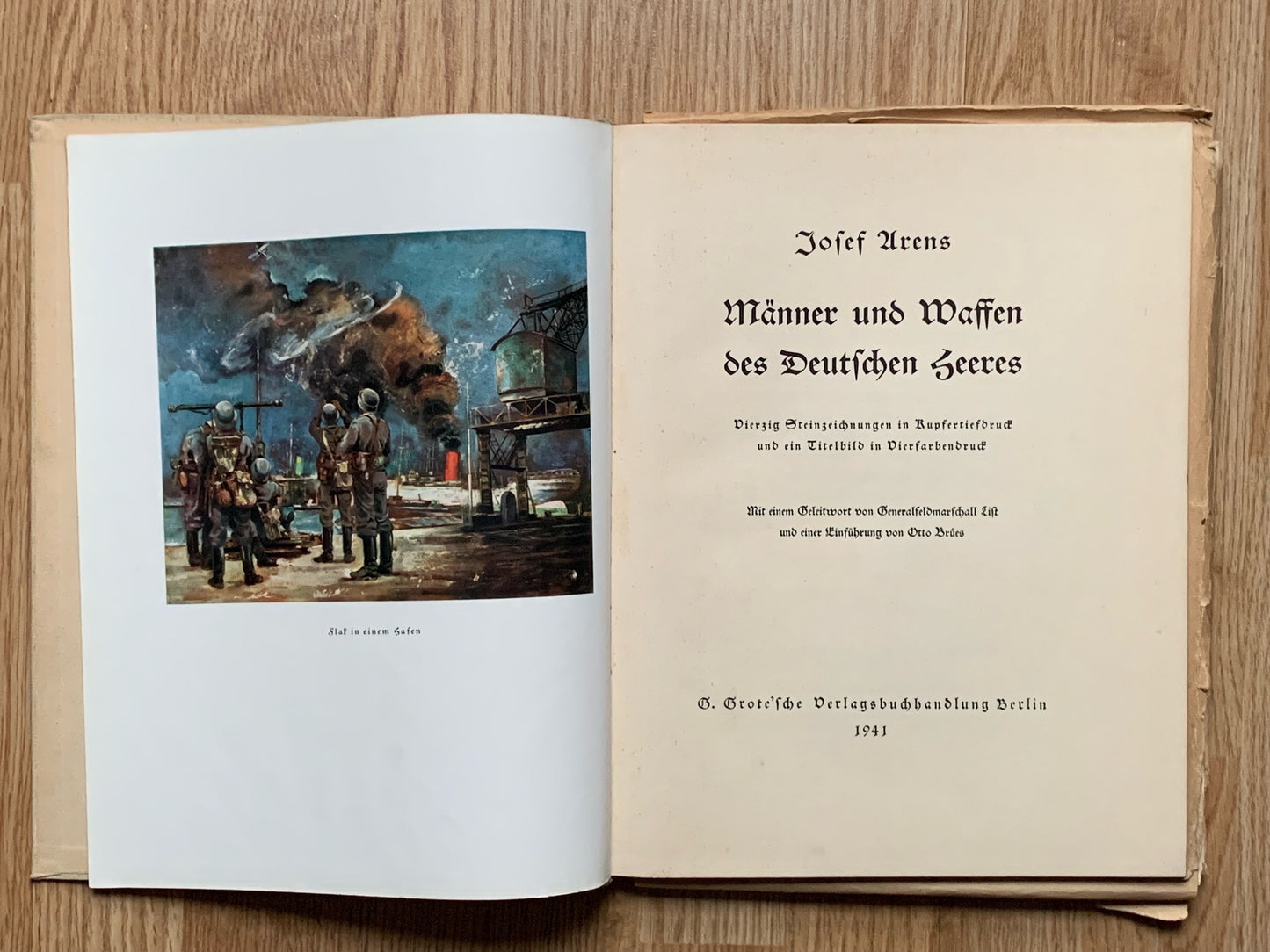 Männer und Waffen des Deutschen Heeres - paratroop general autograph