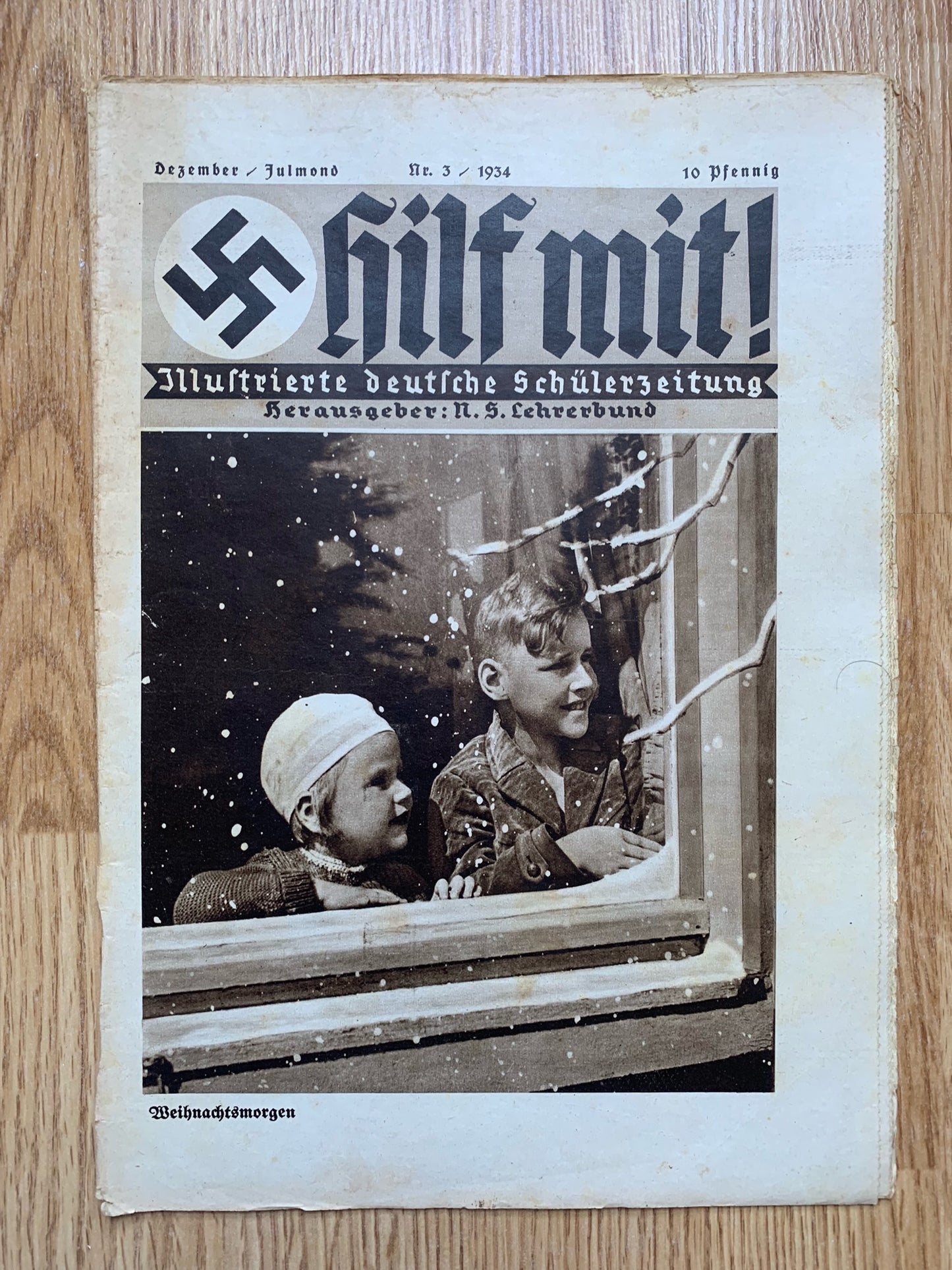 6 Hilf Mit Hitler Youth magazines - 1934 issues