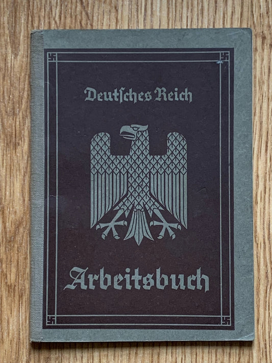 Arbeitsbuch - Bus factory worker / Reichsbahn