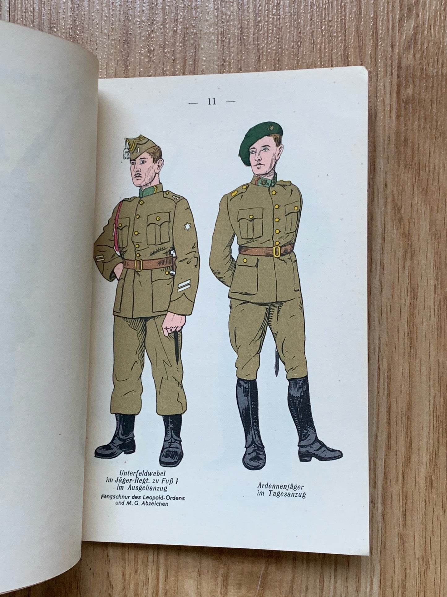 WW2 German Army reference book - Belgian military 1939